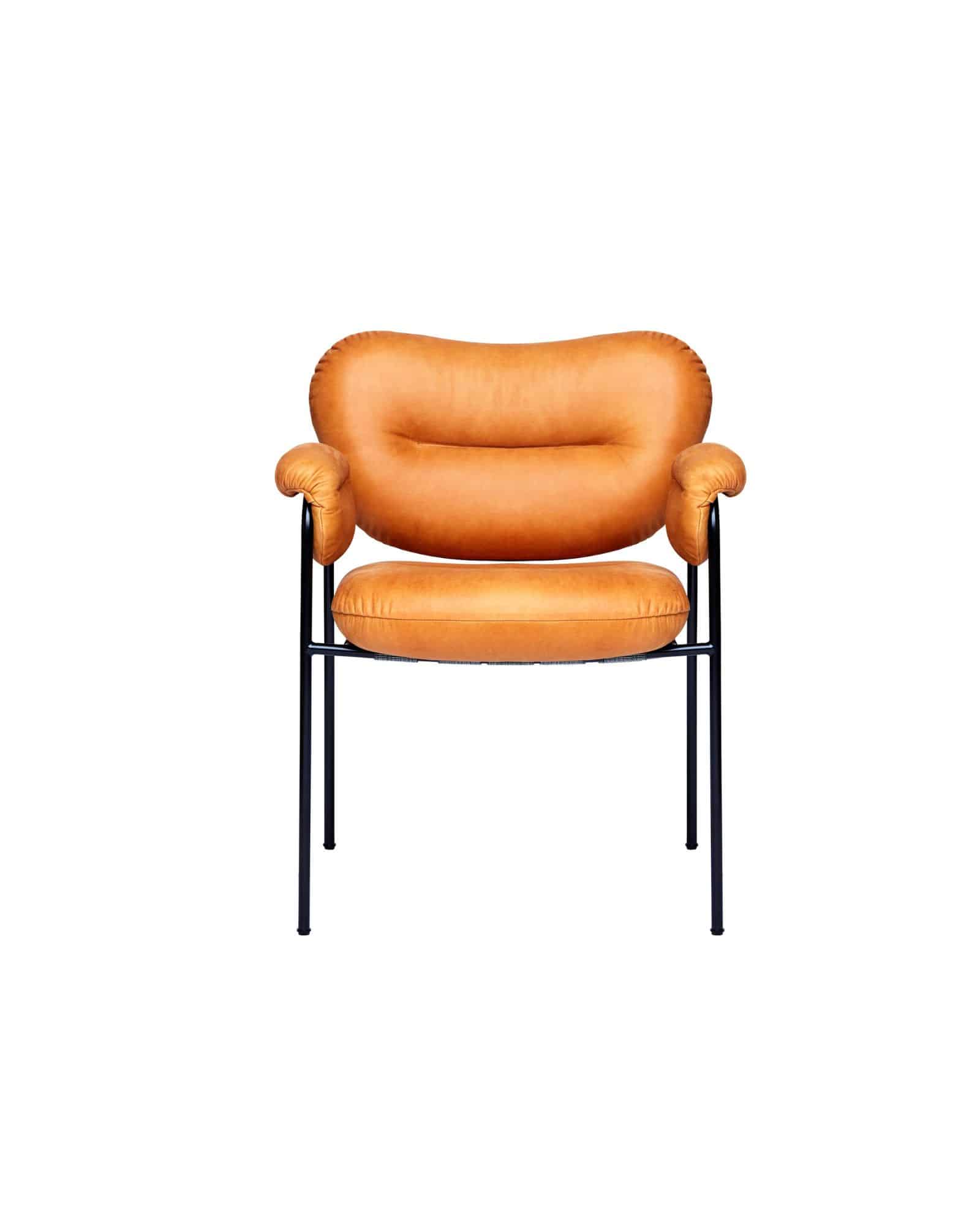 Fogia Bollo matstol Vintage Cognac - Bild 2