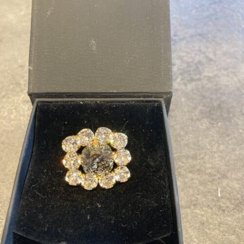 Caprice Loco Margarita studs guld grå