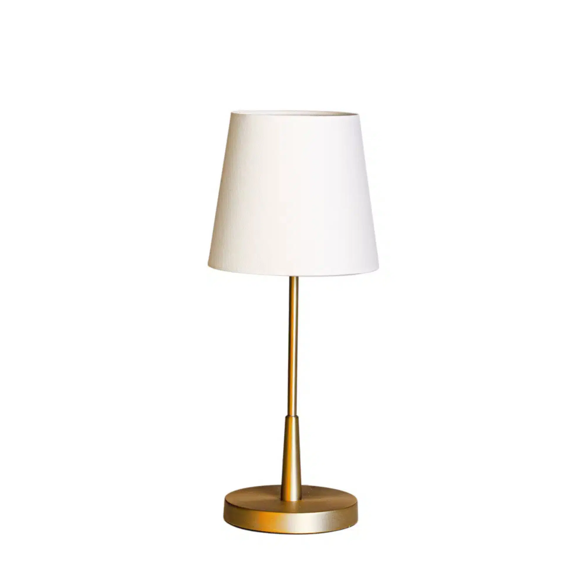 By Rydéns Lumi bordslampa H: 48,5 cm guld/vit