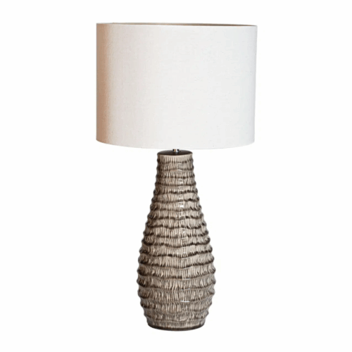 By Rydéns Bartha bordslampa H74 cm brun/beige