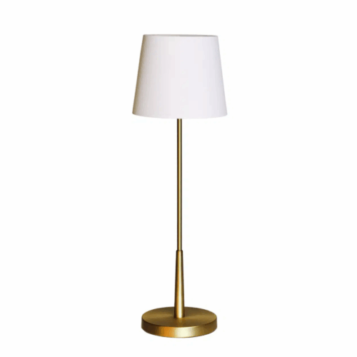 By Rydéns Lumi bordslampa H72 cm guld/vit