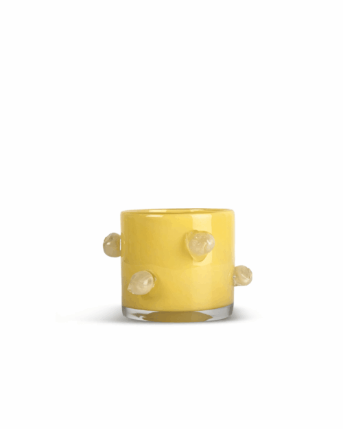 ByON Ljuslykta Arlo XS Gul/ beige
