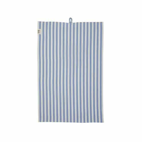 Kökshandduk Svea Ljusblå randig 50X70 cm