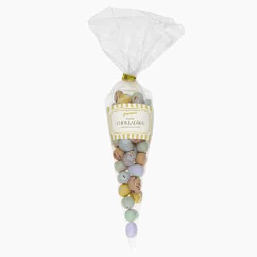 Sockerbageriet Nannas Chokladägg i cellofanstrut