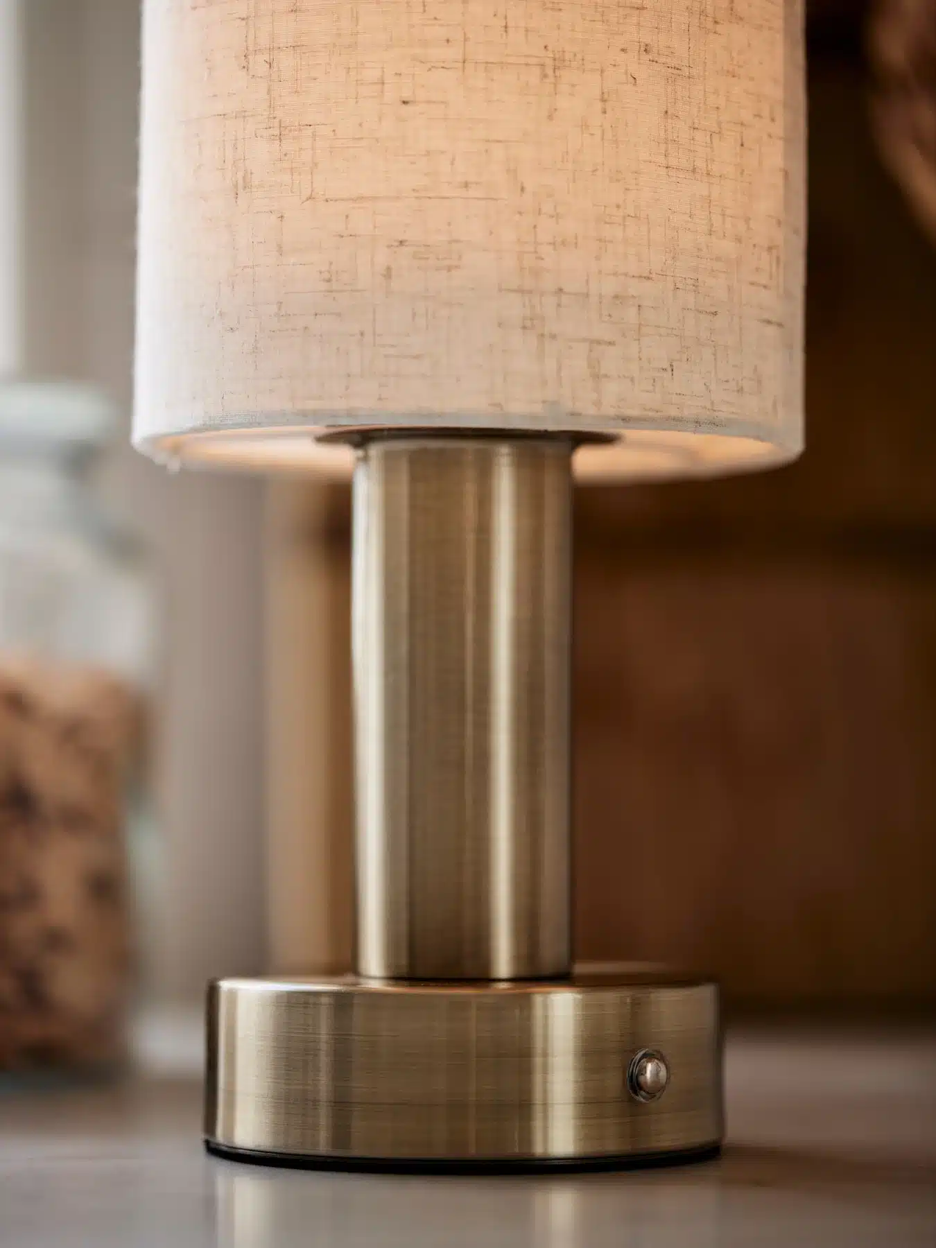 PR HOME Bordslampa, Tiara Antikmässing - Bild 2