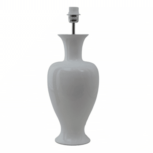 Lampfot M Glossy White