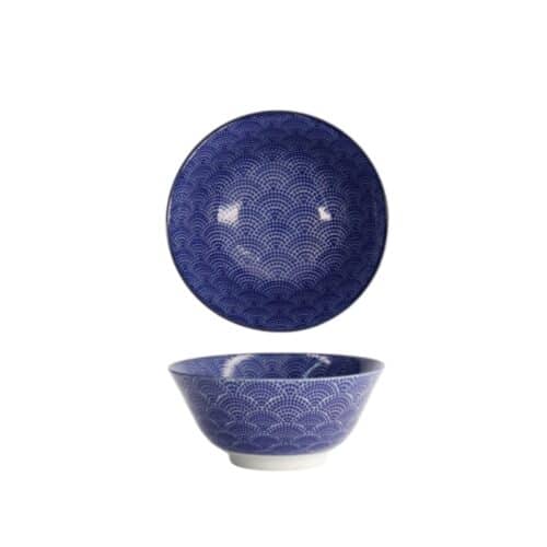 Tokyo Design Studio SkålTayo Nippon Blå prickar Ø 15.2 x 6.7 cm 500 ml
