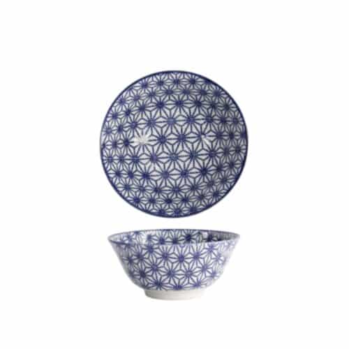 Tokyo Design Studio SkålTayo Nippon Blå stjärnor Ø 15.2 x 6.7 cm 500 ml