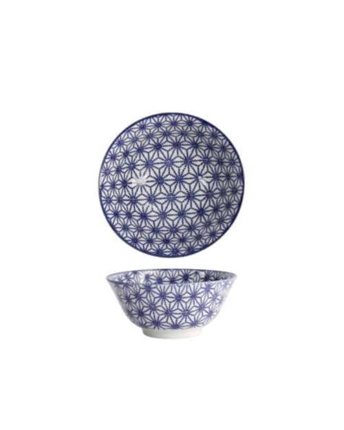 Tokyo Design Studio SkålTayo Nippon Blå stjärnor Ø 15.2 x 6.7 cm 500 ml