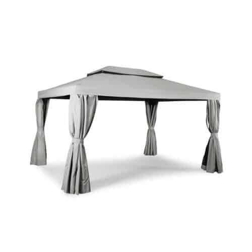 Paviljong Luxor 300X400cm ljusgrå