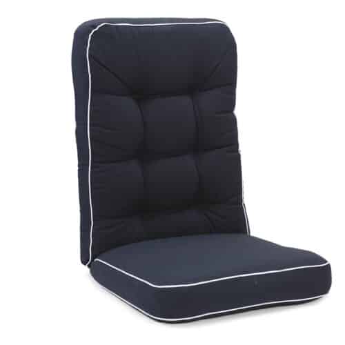 Hillerstorp Texas dyna hög Marinblå med vit kant