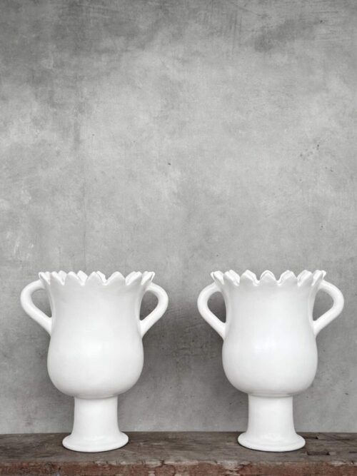 Noori Objects PIALA Vas Vit