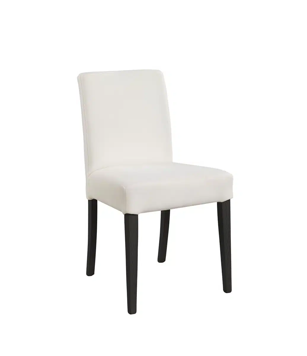 Artwood Boston Matstol svarta ben oklädd