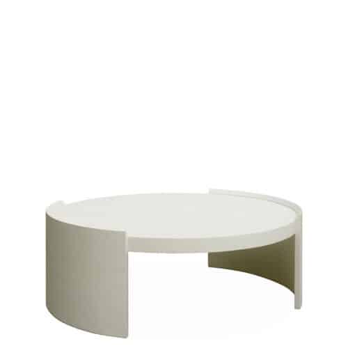 Artwood Oakland Sidobord Ø100 Ivory Mist