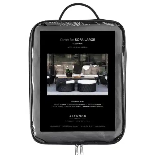 Artwood Överdrag för utemöbler Soffa (L)