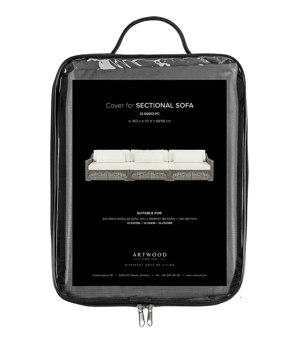 Artwood Överdrag för utemöbler MODULSOFFA
