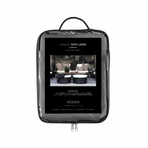 Artwood Överdrag för utemöbler Soffa (L)