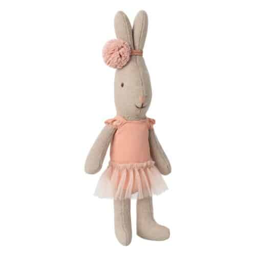 Maileg Kanin, Mikro - Balettdräkt och kjol rosa