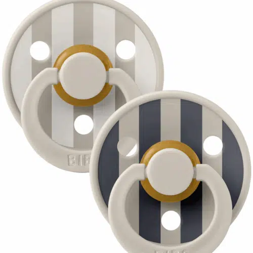 Bibs Nappar 2-pack STUDIO Colour Pin - Sand Mix