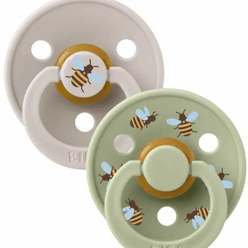 Bibs Nappar 2-pack STUDIO Humla- Sand & Salvia Mix