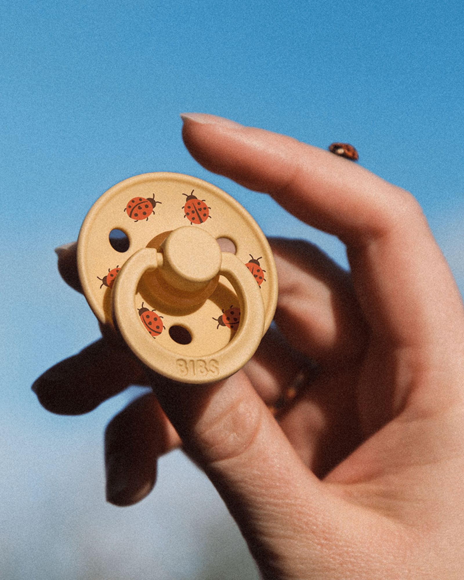 Bibs Nappar 2-pack STUDIO Nyckelpiga- Blush & Sand Mix - Bild 5