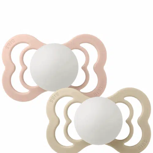 Bibs Nappar 2-pack Supreme Glow Rosa & Vanilj Mix