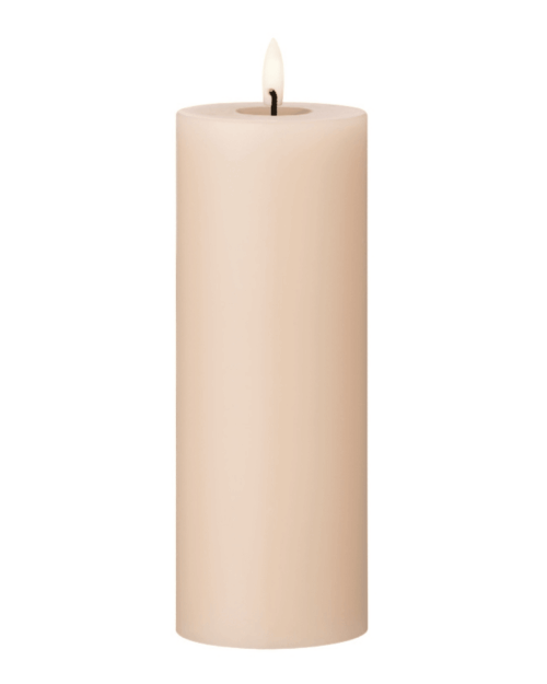Ester & Erik Led Blockljus Ice latte 20cm