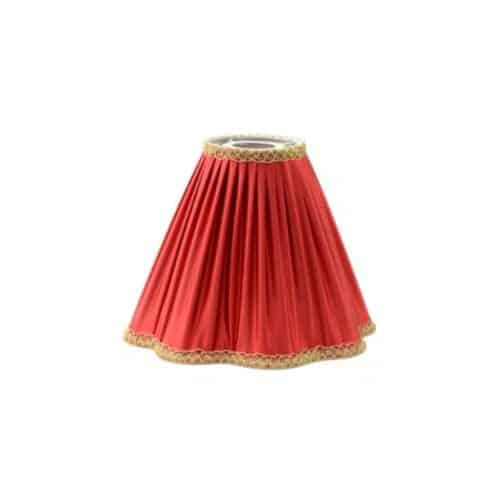 Lampskärm Bordeaux röd