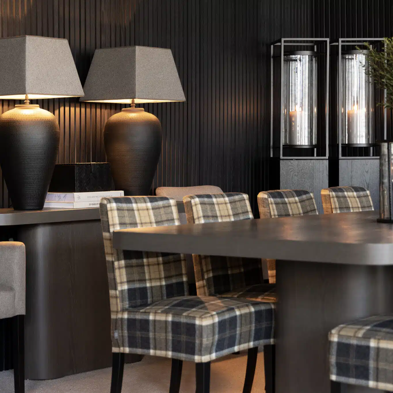 Artwood Boston Matstol svarta ben oklädd - Bild 18