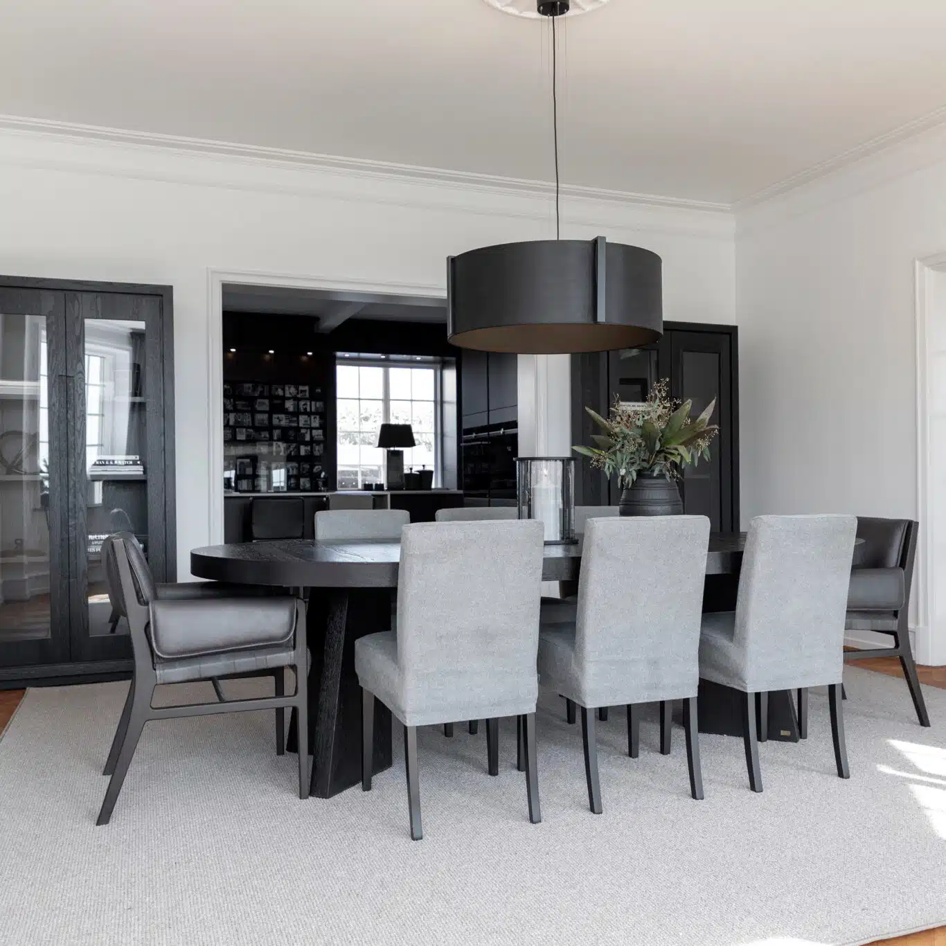 Artwood Boston Matstol svarta ben oklädd - Bild 21