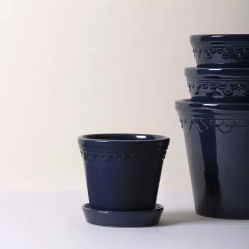Bergs Potter Copenhagen Kruka – Blå 18 cm