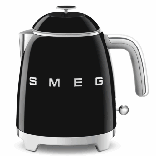 Smeg Mini Vattenkokare Högblank Svart 50´s Style