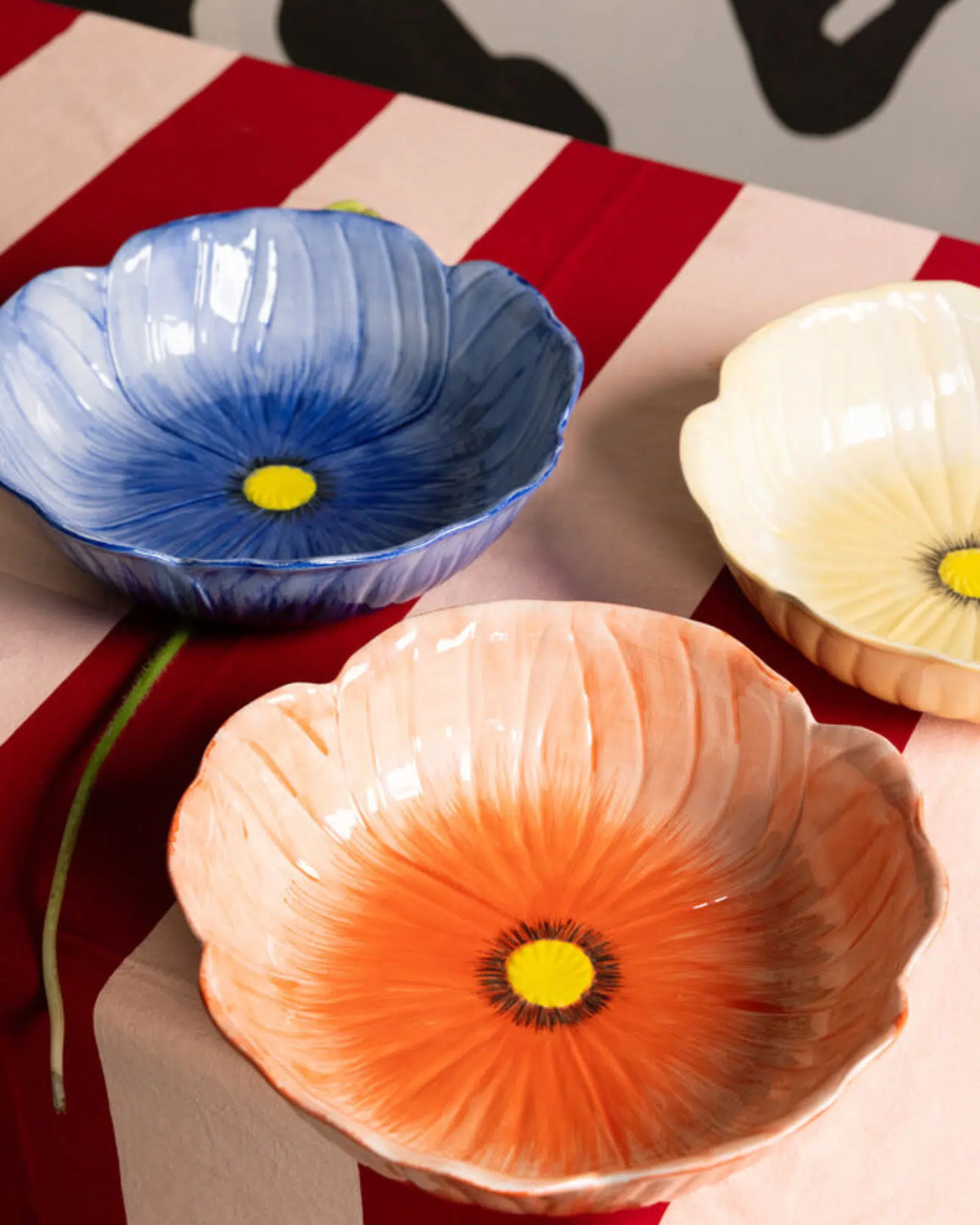 ByON Skål Poppy L Röd - Bild 3