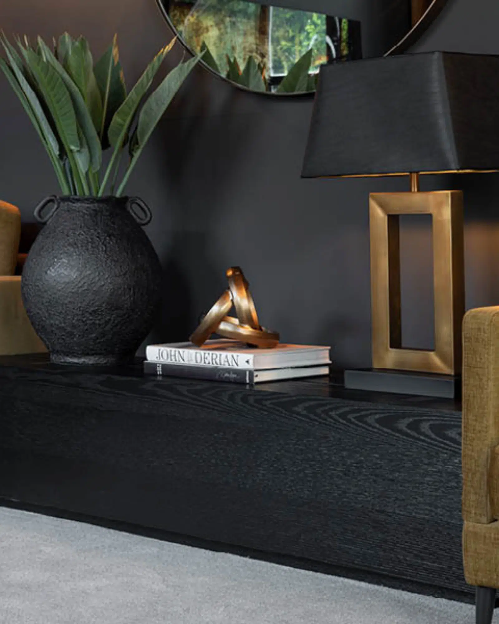 Artwood Mediabänk Maddox Svart 180cm - Bild 2