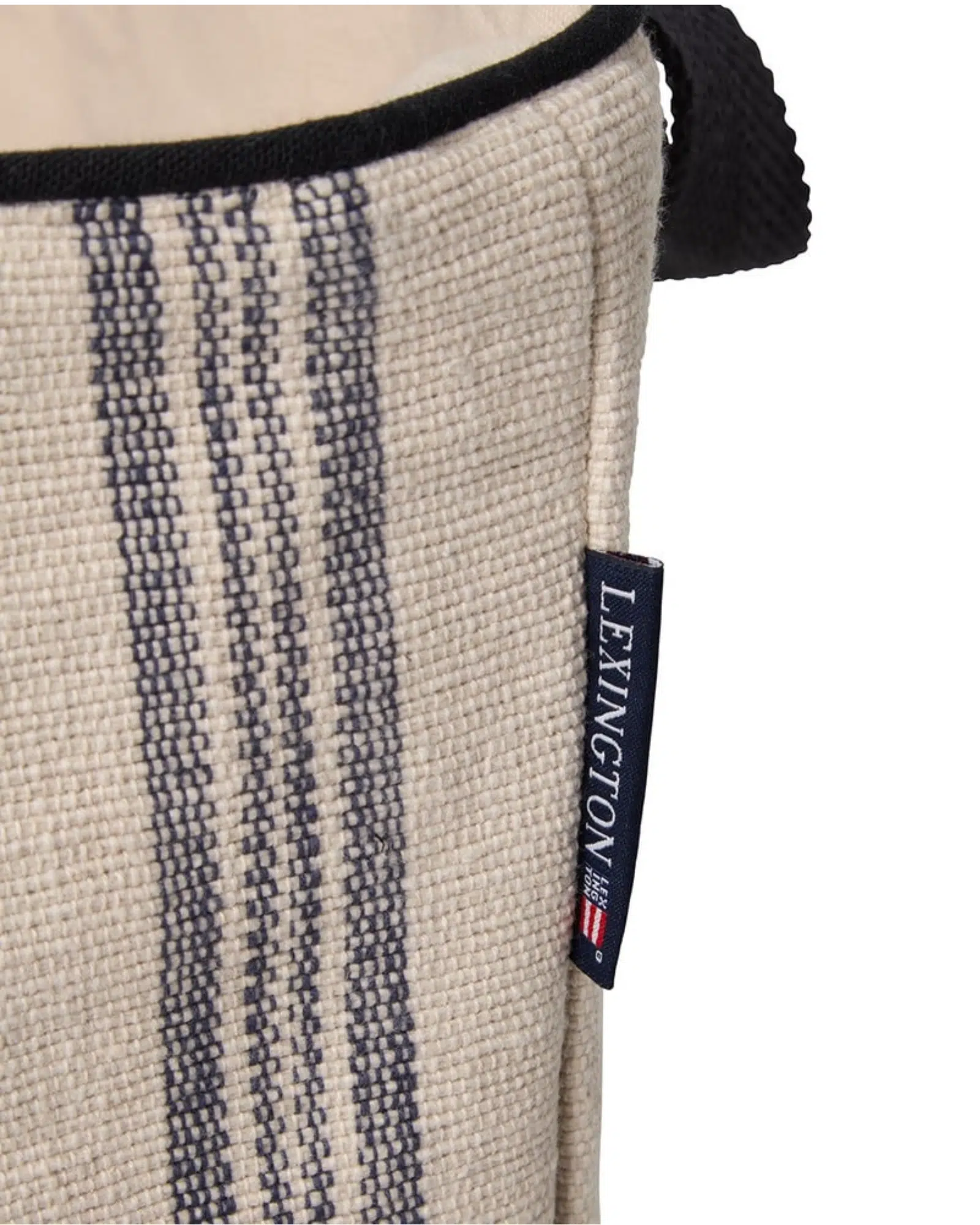 Lexington Tvättkorg i Randig Ekologisk Bomullskanvas - Bild 2