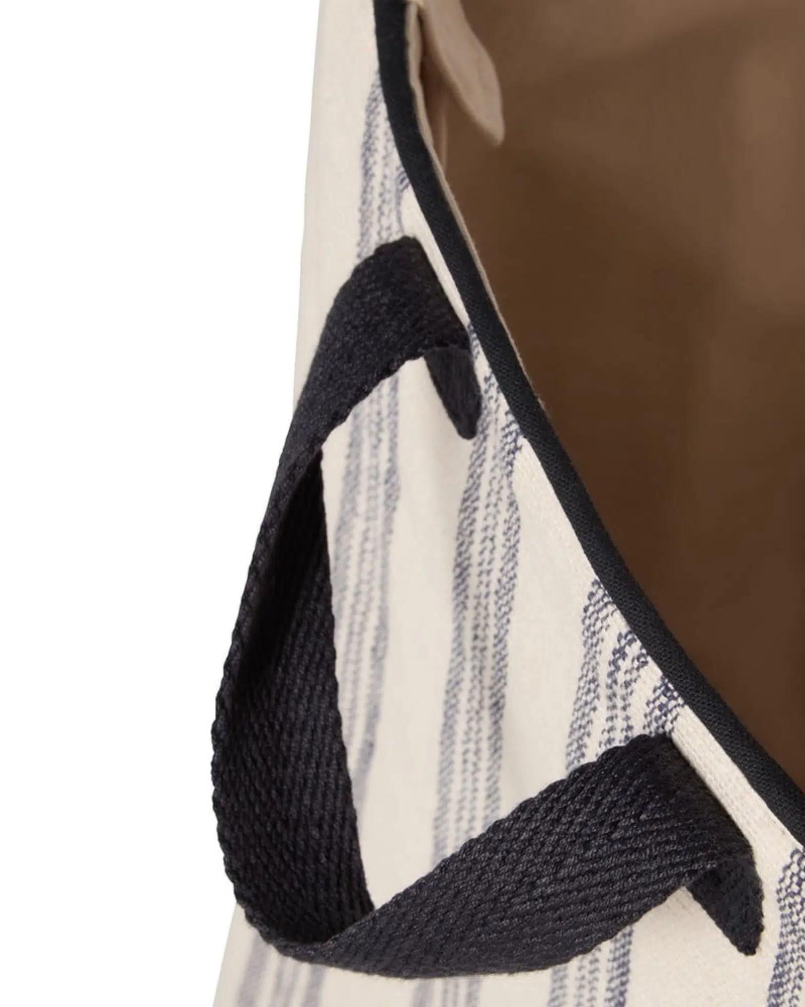 Lexington Tvättkorg i Randig Ekologisk Bomullskanvas - Bild 3