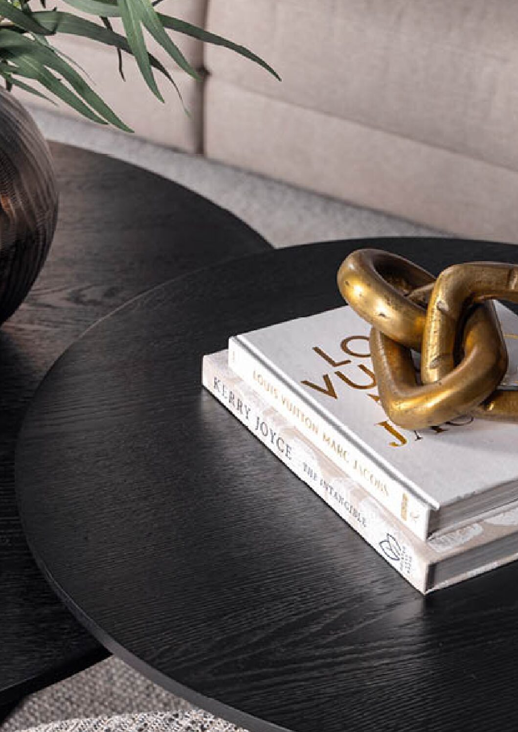 Artwood Soffbord - Cloud Dark Svart ø80 cm - Bild 6