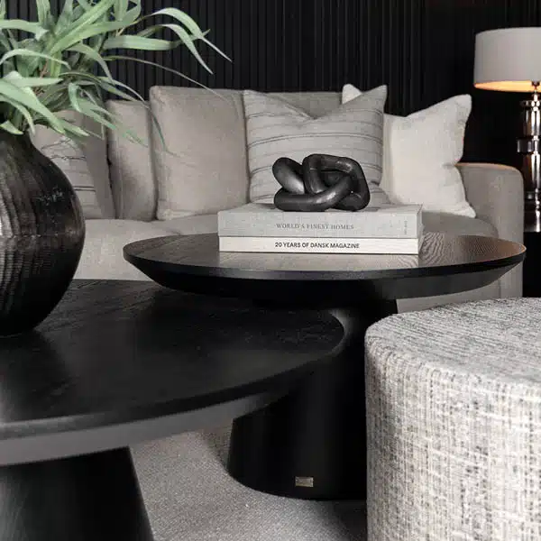 Artwood Soffbord - Cloud Dark Svart ø80 cm - Bild 3