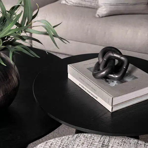 Artwood Soffbord - Cloud Dark Svart ø80 cm - Bild 2