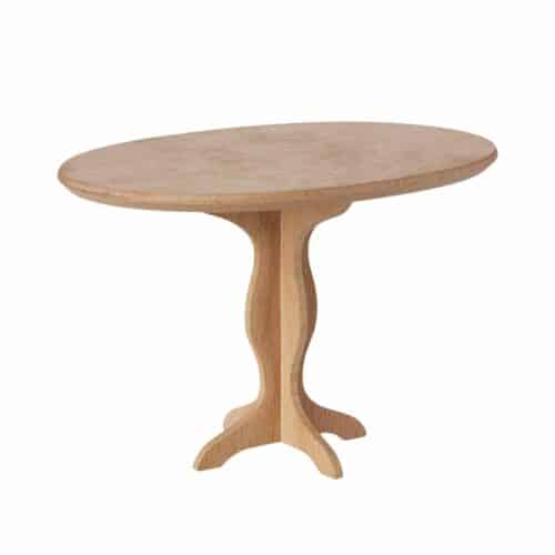 Maileg ovalt bord mini - natur