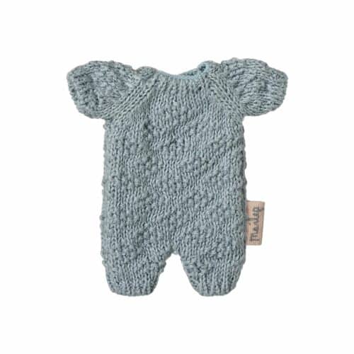 Maileg Stickad kostym Micro – Blå