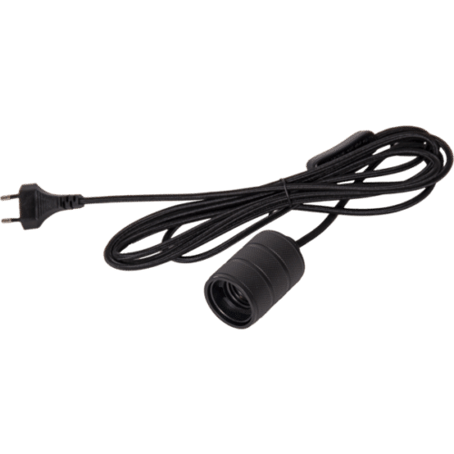 Sladdställ E27 Lens