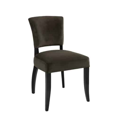 Artwood Matstol MAGGIE Velvet Dark Brown