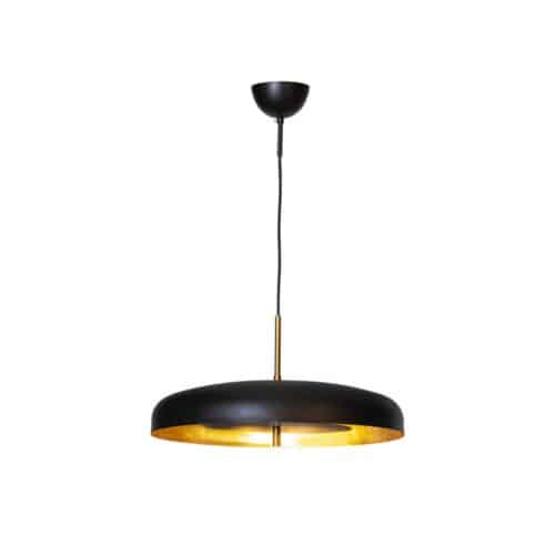 By Rydéns Shelby taklampa Ø50 cm svart/guld