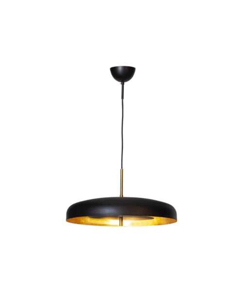 By Rydéns Shelby taklampa Ø50 cm svart/guld