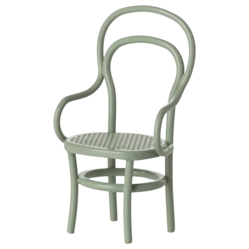Maileg Vintage Chair Mouse – Mint – Liten Stol för Maileg Möss