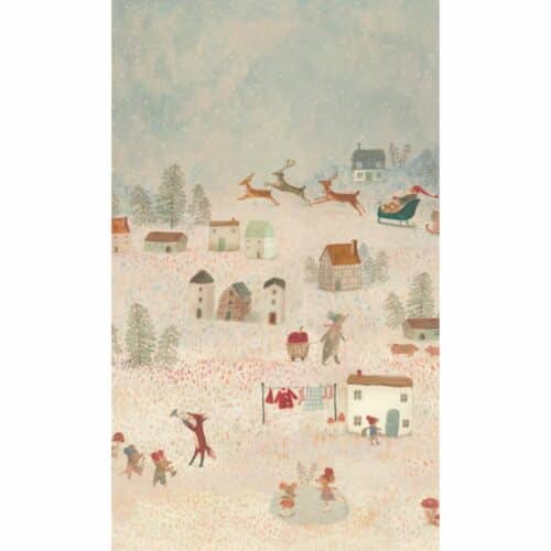 Maileg Presentpapper 10 m - Jultomten kommer