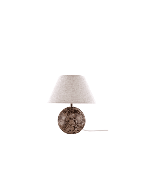 Globen Lightning Bordslampa Castello 24 Brun marmor