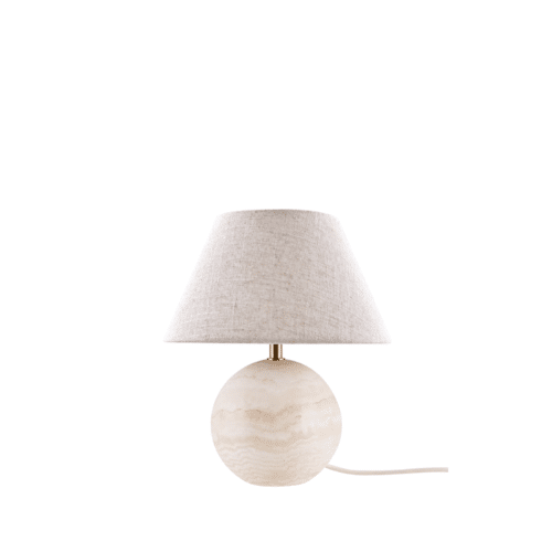 Globen Lightning Bordslampa Castello 24 Beige marmor