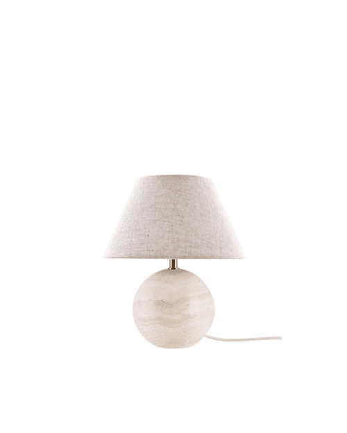Globen Lightning Bordslampa Castello 24 Beige marmor